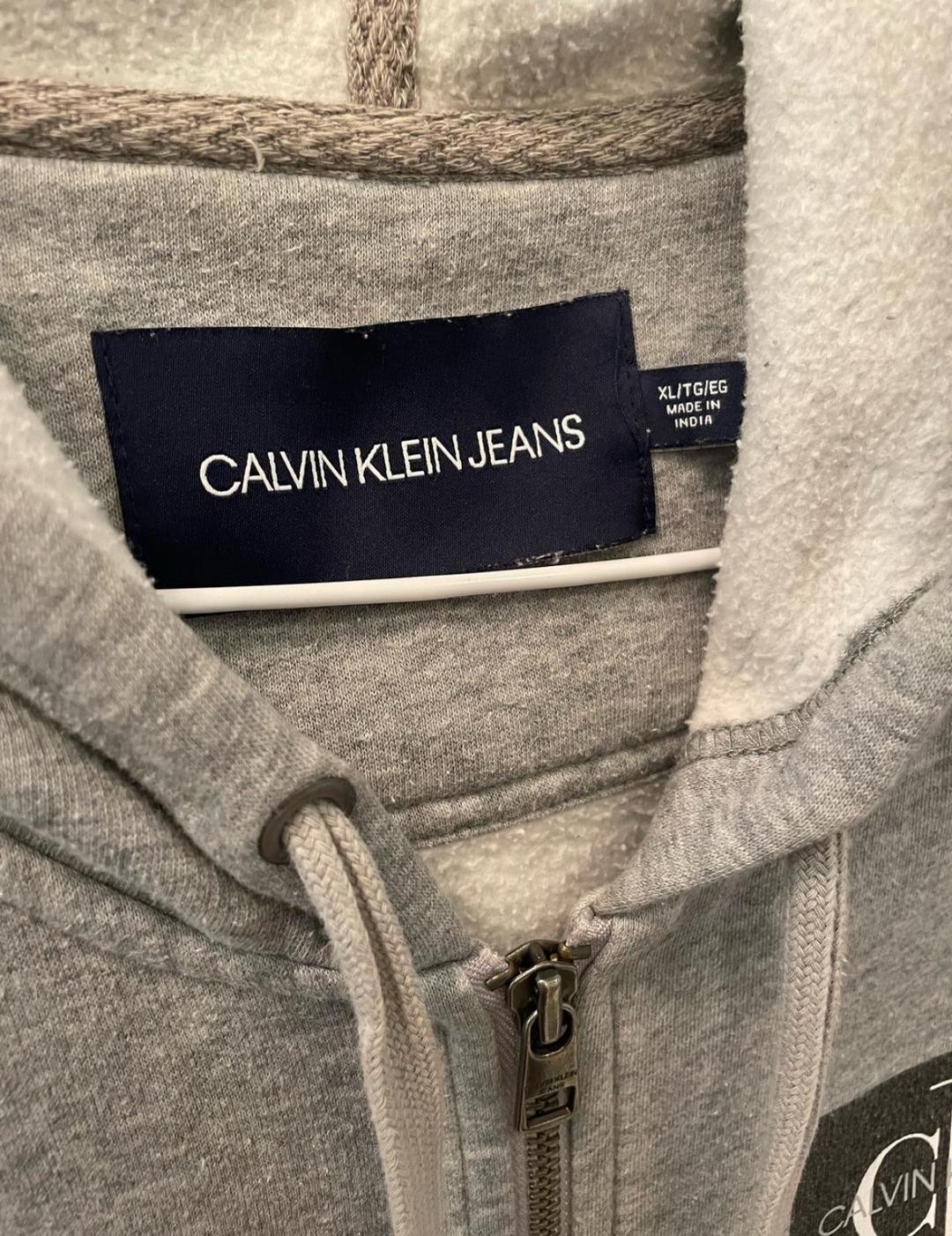 Calvin Klein Худи Calvin Klein Jeans на молнии — фото 2