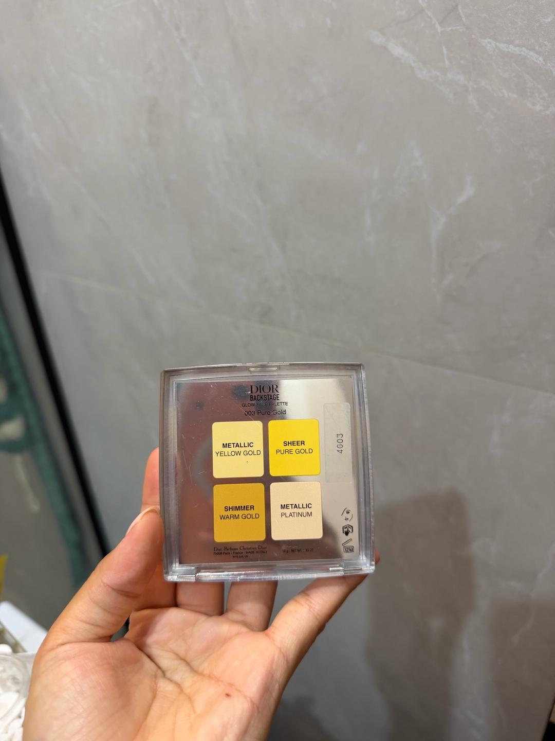 Dior Dior Backstage Glow Face Palette 003 Pure Gold — фото 2