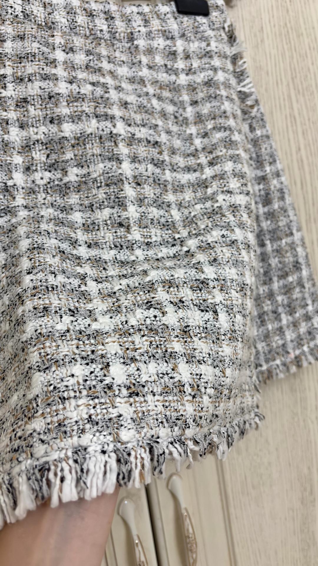 Handmade (ручная работа) Твидовая юбка на запАх — фото 2