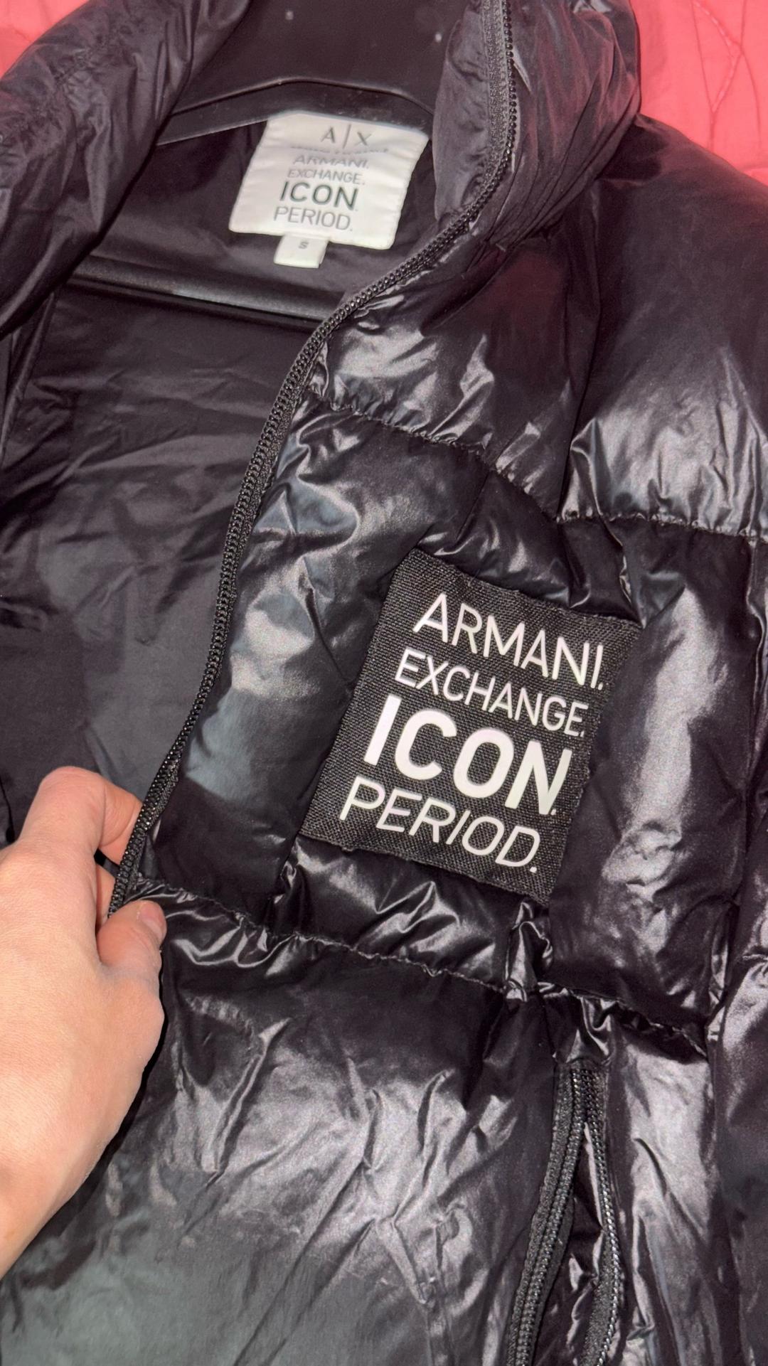 Armani Exchange Пуховик Armani Exchange icon period unisex — фото 2