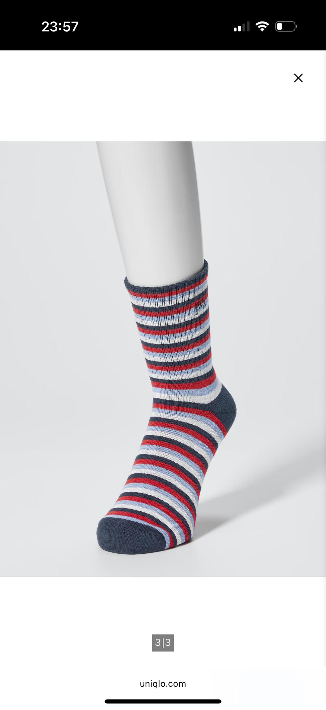 JW ANDERSON Носки JW Anderson uniqlo — фото 2