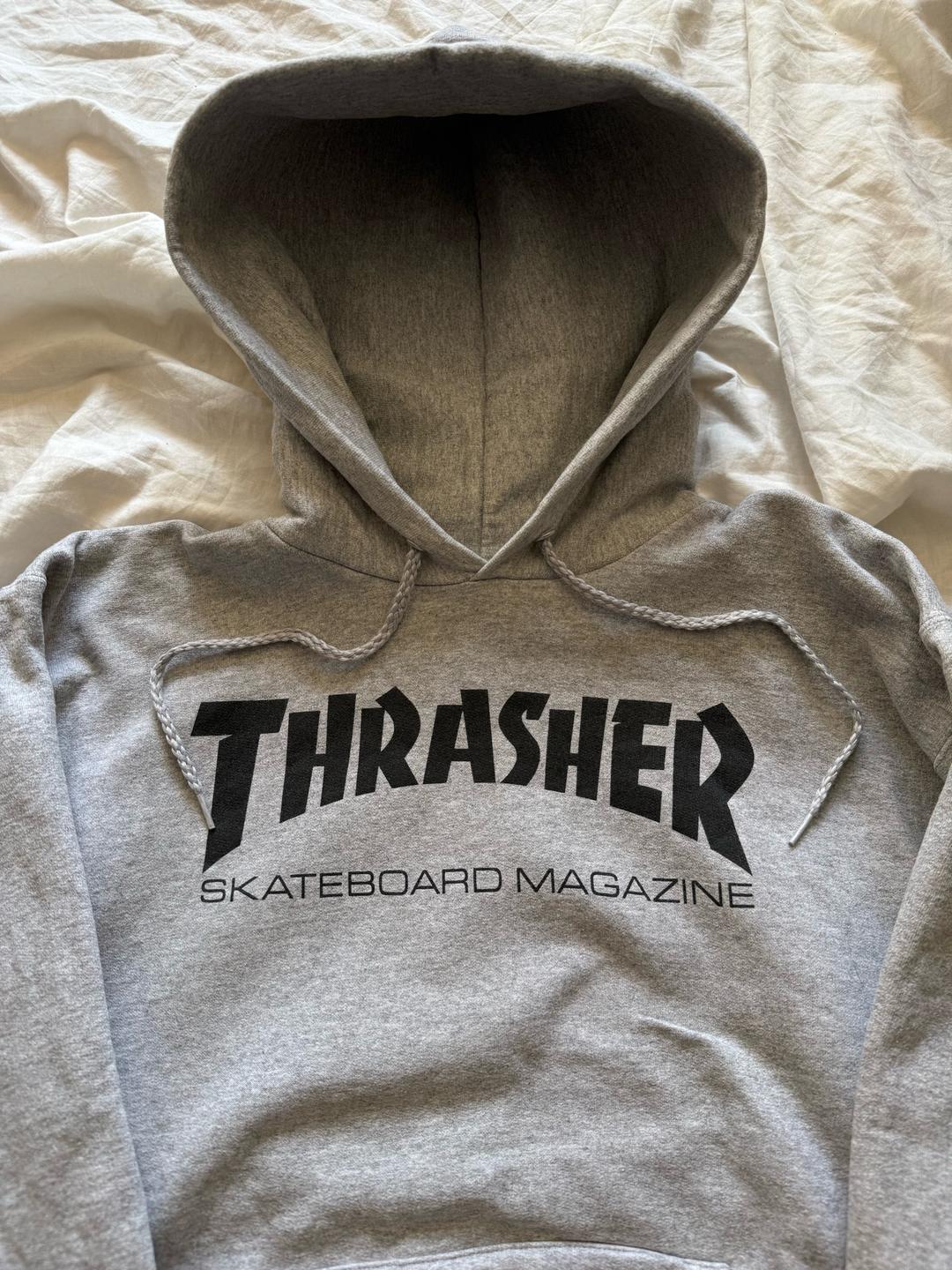 THRASHER Худи Thrasher серый — фото 2