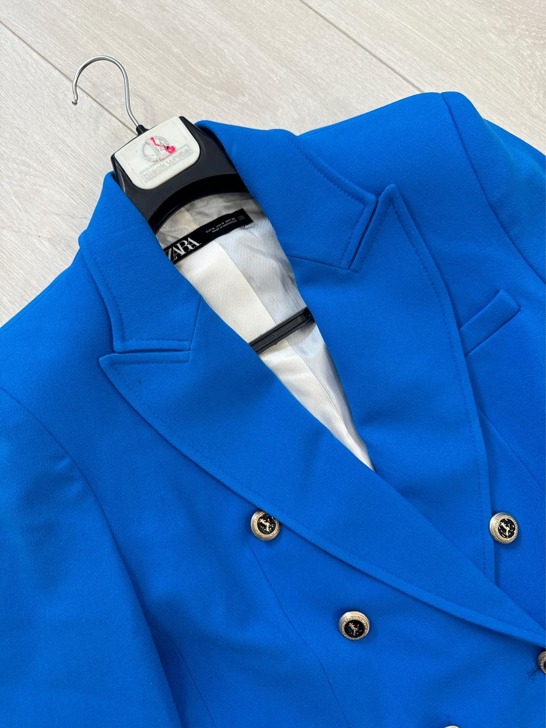 Zara Пиджак ZARA двубортный — фото 2