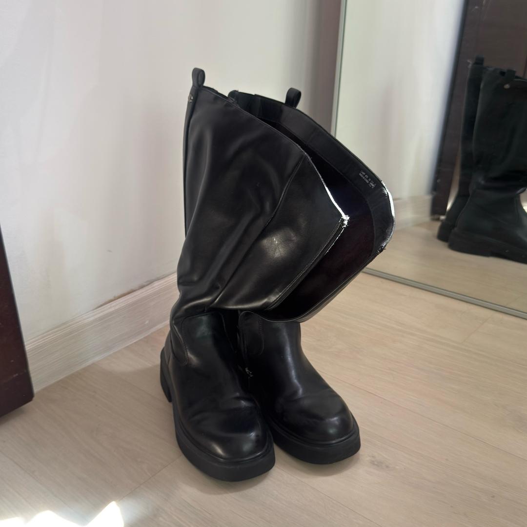 Nine West Сапоги высокие черные Nine West — фото 2