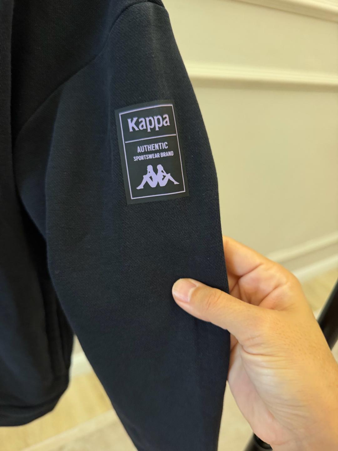 Kappa Худи Kappa с капюшоном для детей Kappa с принтом сердцем — фото 2