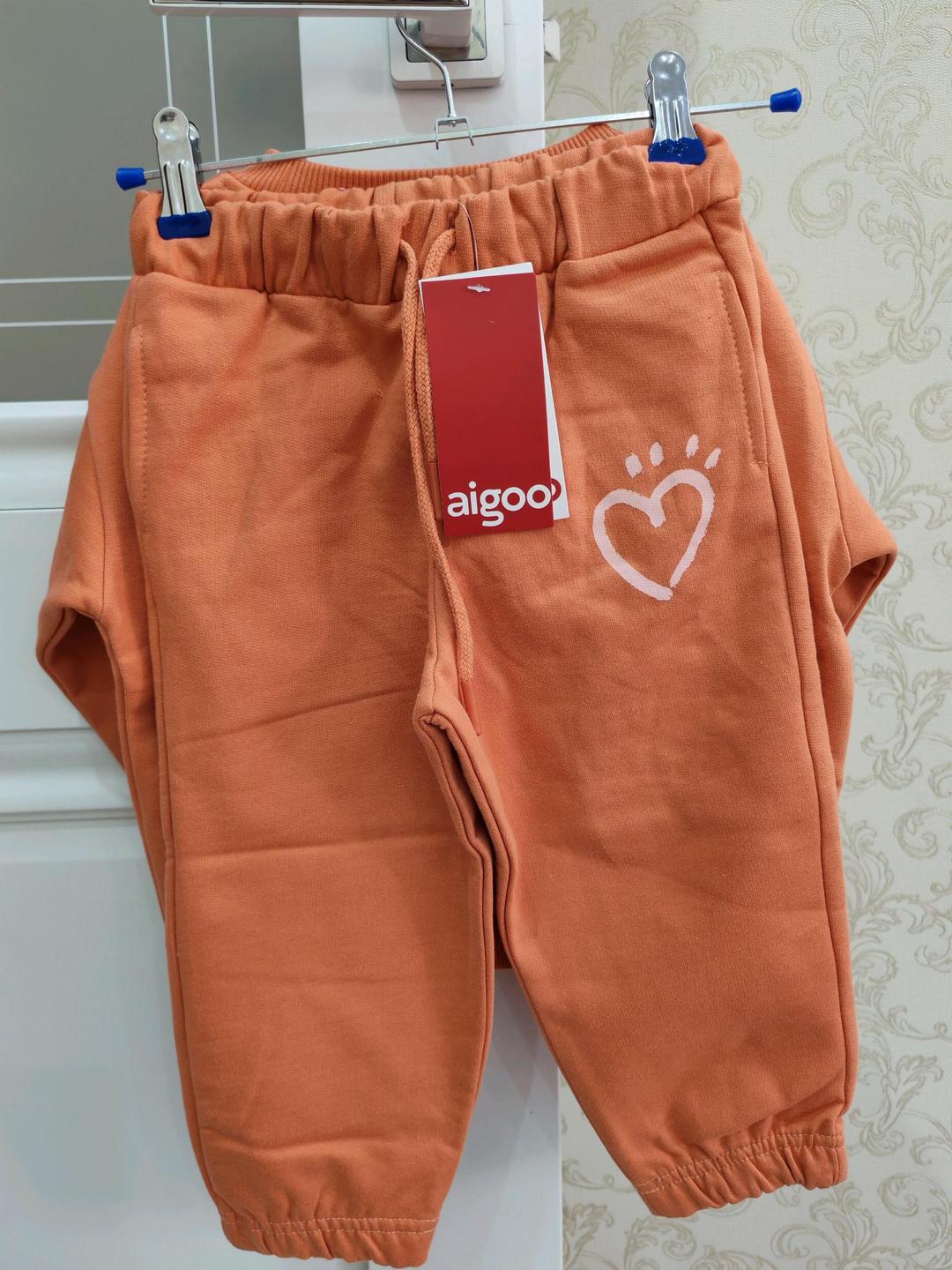 🧡 Детский утеплённый костюм для девочки с флисом — фото 2