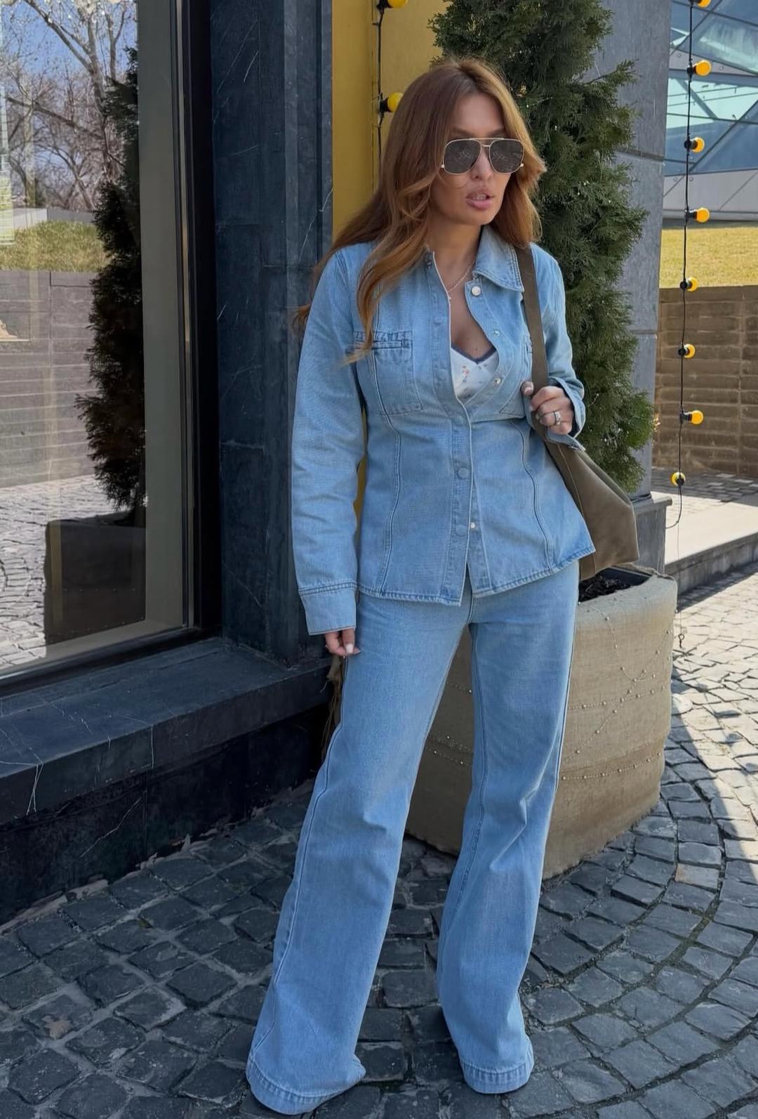 Weekend Джинсовый костюм total denim — фото 2