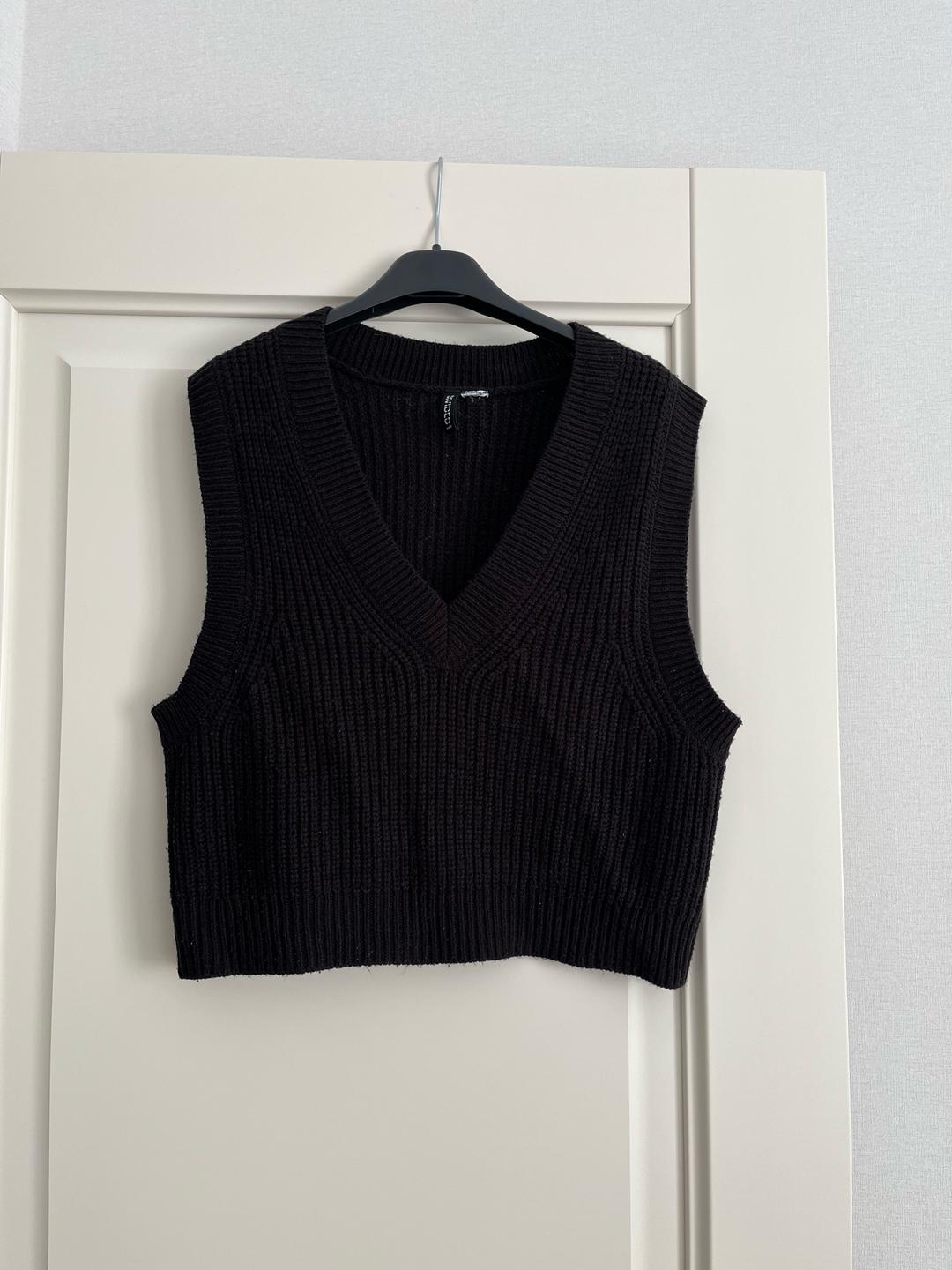 H&M Вязаная жилетка — фото 2