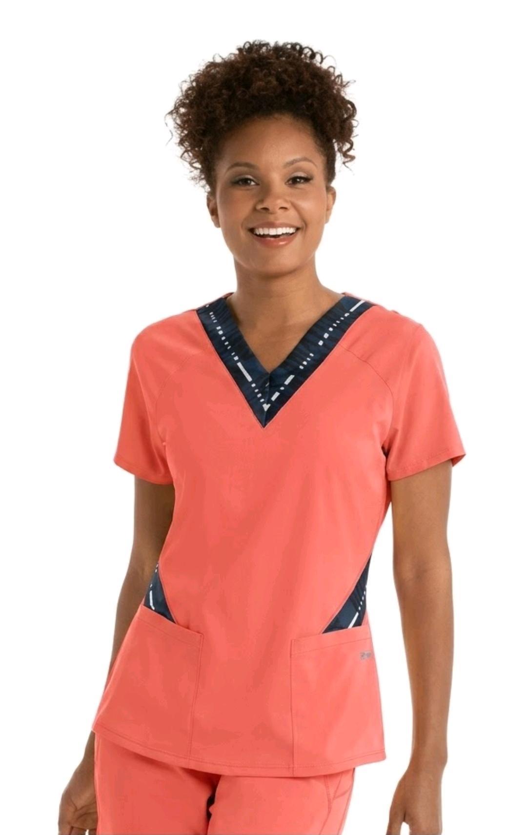 Barco Топ медицинский Grey’s Anatomy by Barco Spandex Stretch — фото 2