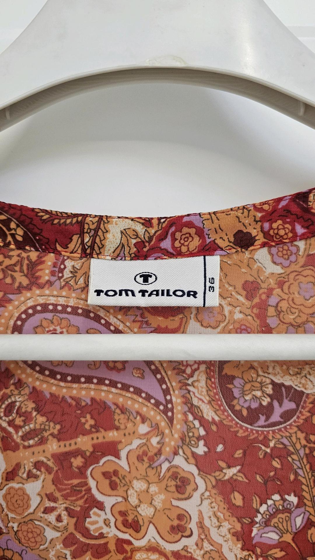 Tom Tailor Блуза с этническим узором — фото 2