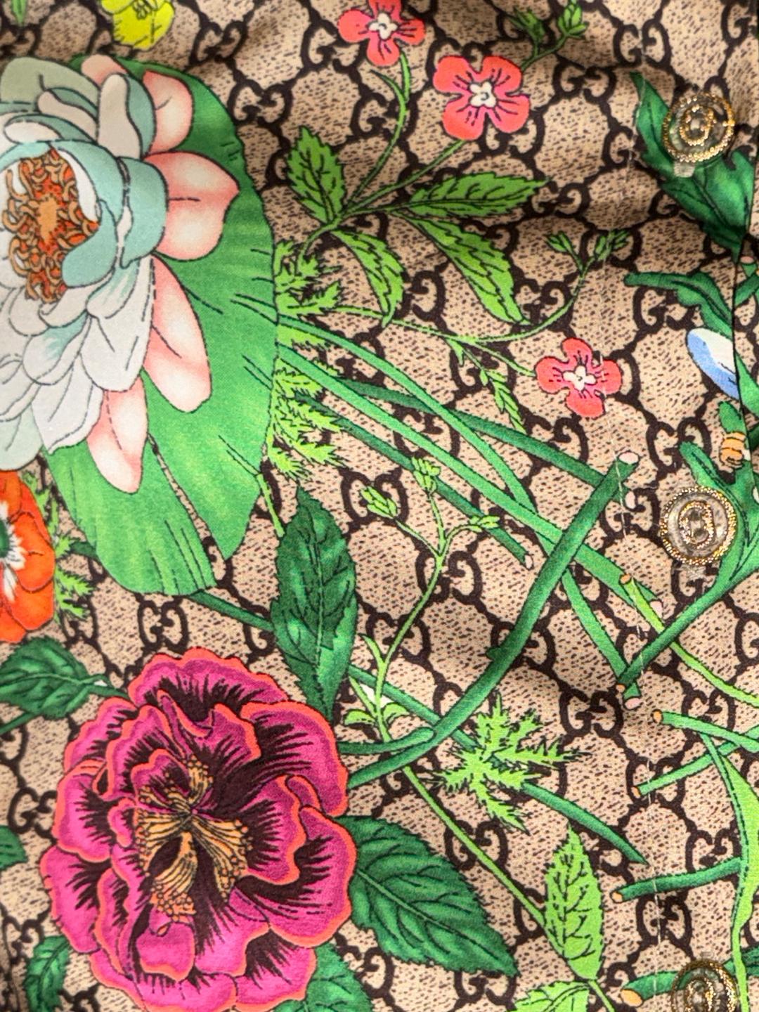 Gucci Костюм с цветочным принтом Гучи — фото 2