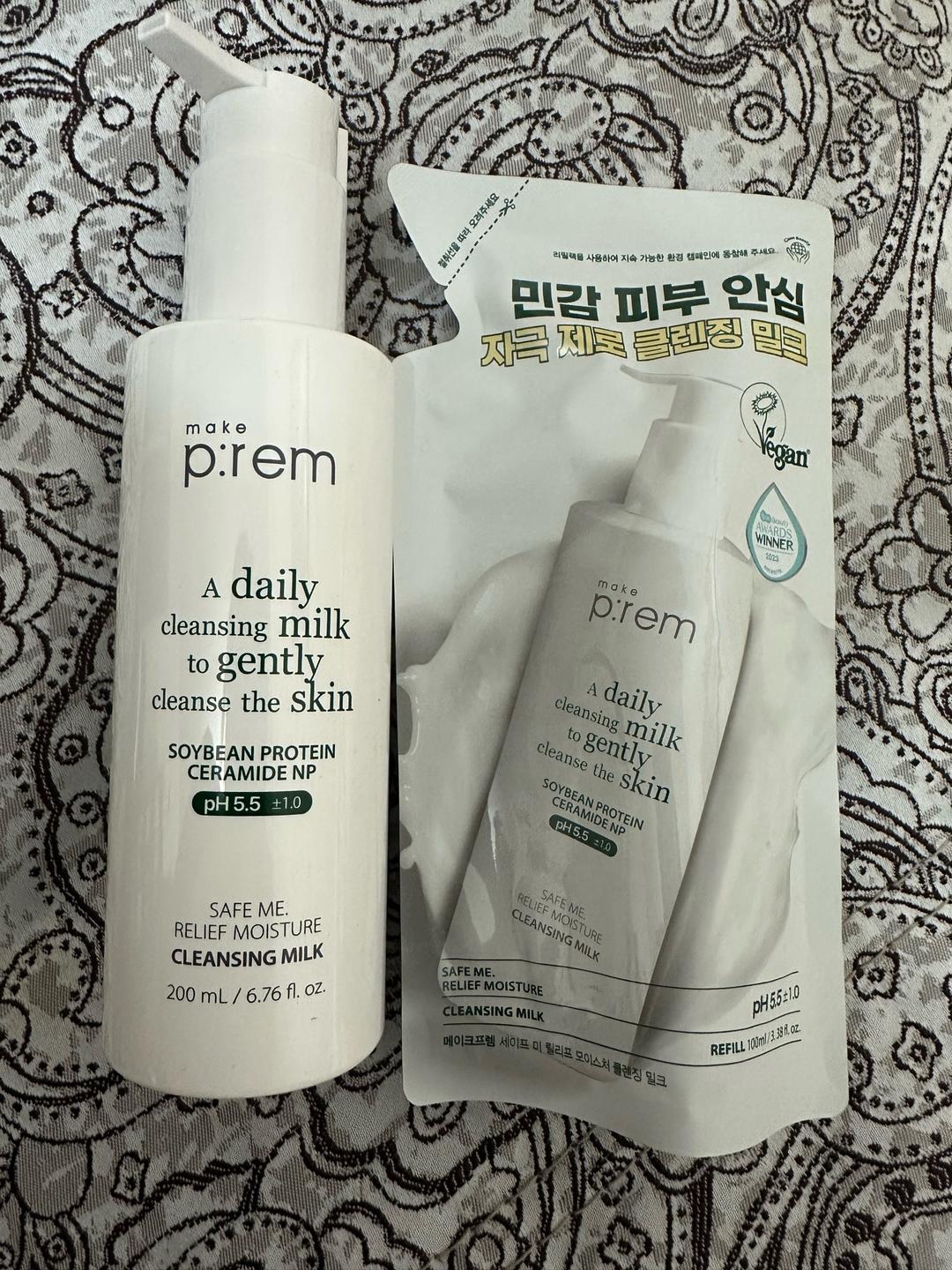 make p:rem Очищающее молочко make p:rem Safe Me Relief Moisture — фото 2
