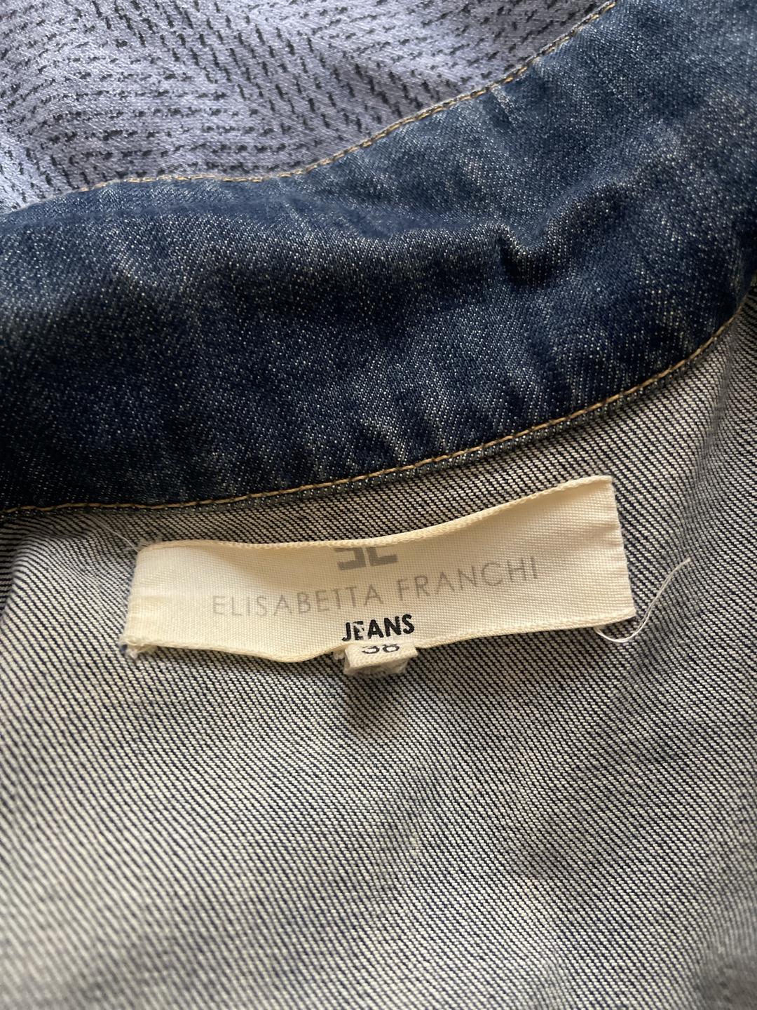 Elisabetta Franchi Джинсовка elisabetta franchi — фото 2