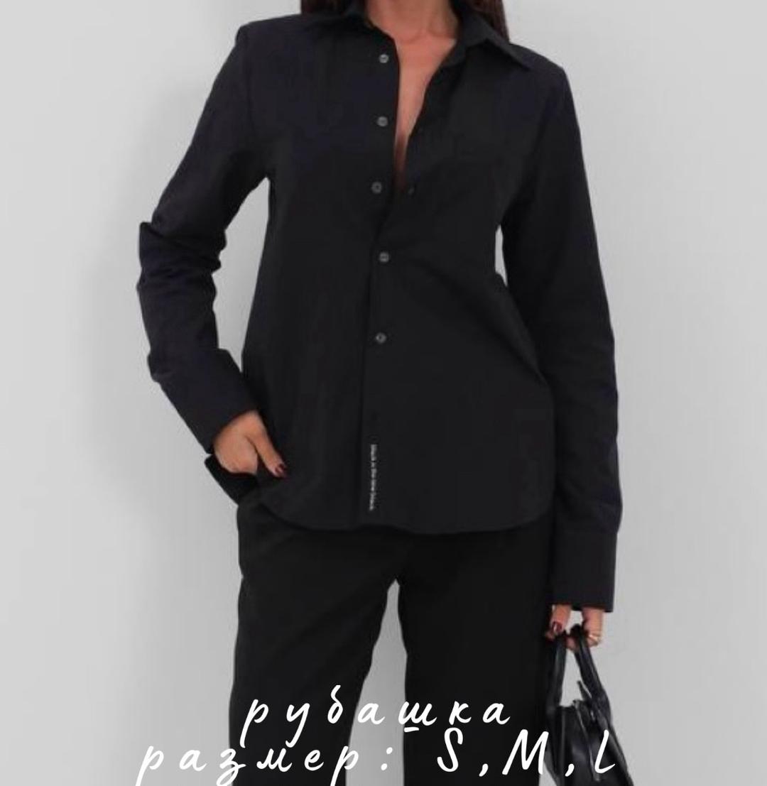 Black Fashion Черная рубашка — фото 2
