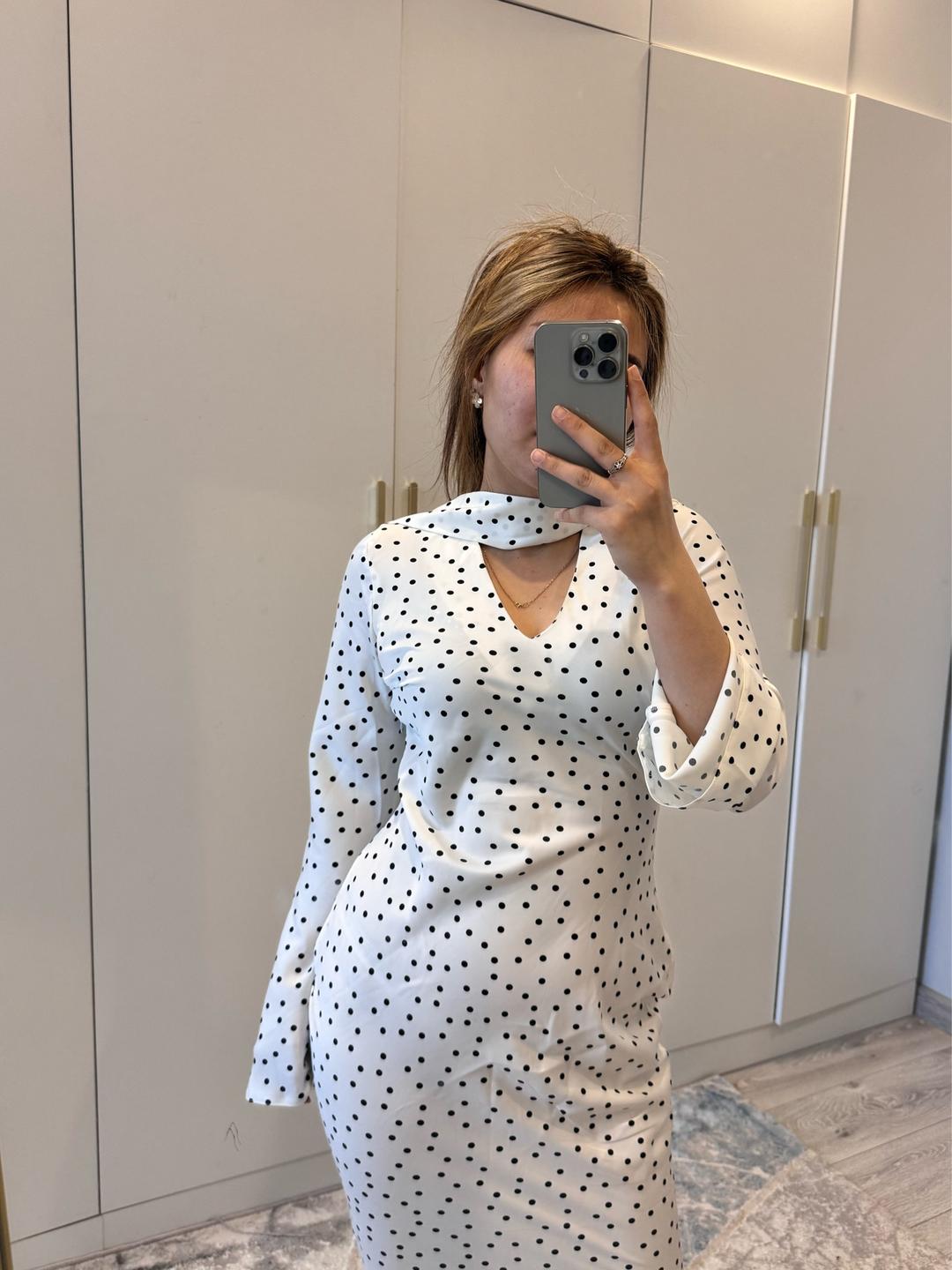 Chanel Платье в горошек — фото 2