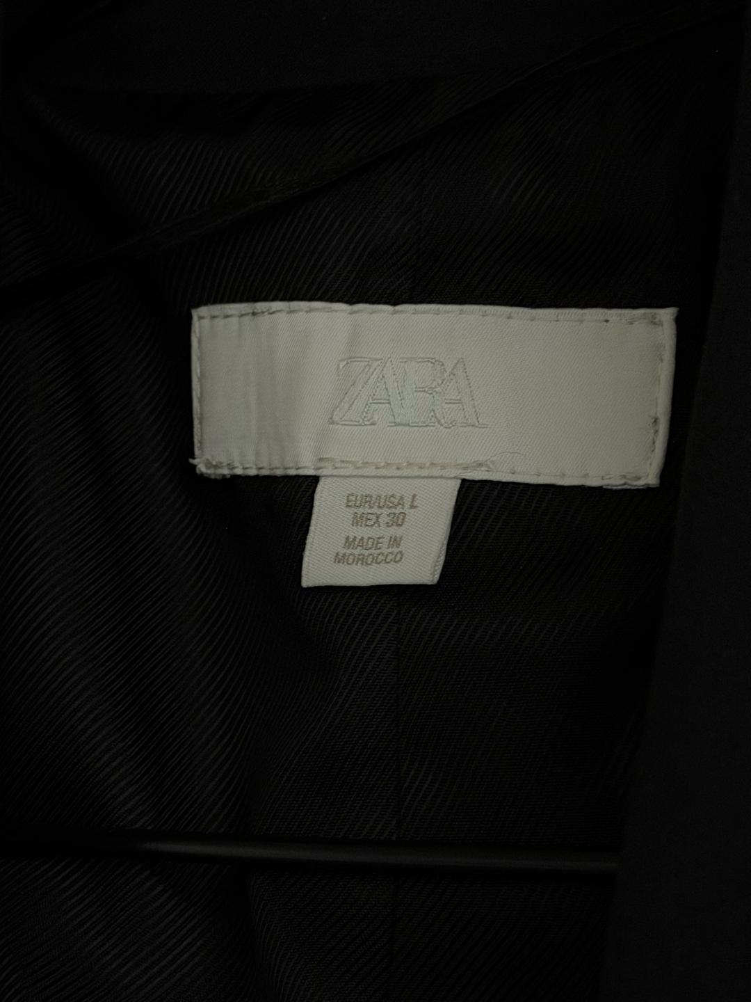 Zara Пиджак с перьями — фото 2