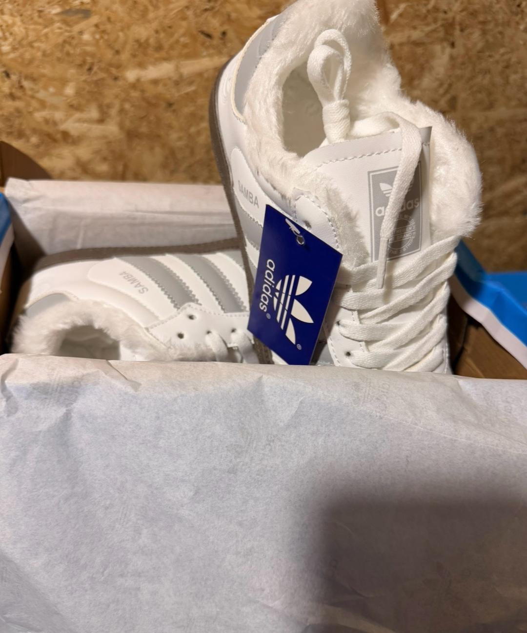 Adidas Кеды adidas Samba с мехом — фото 2