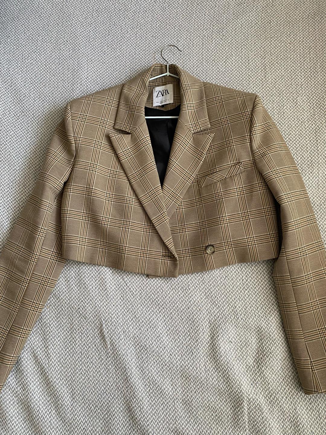 Zara Укороченный пиджак ZARA — фото 2
