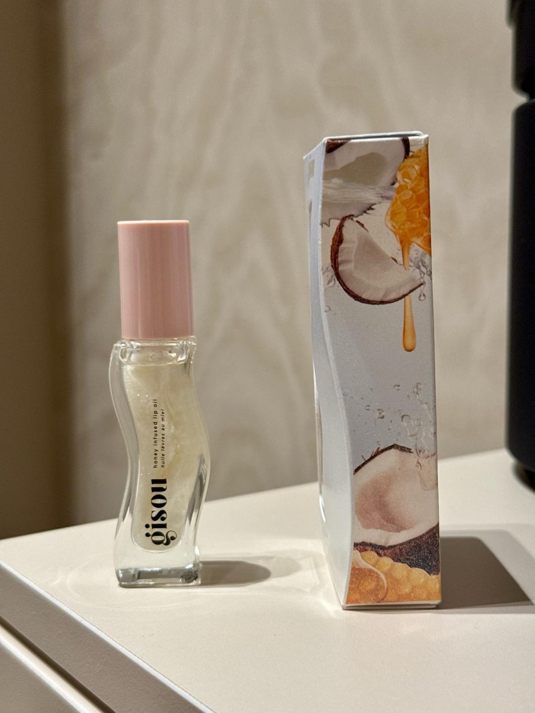 Gisou Масло для губ Gisou honey infused lip oil coconut frost — фото 2