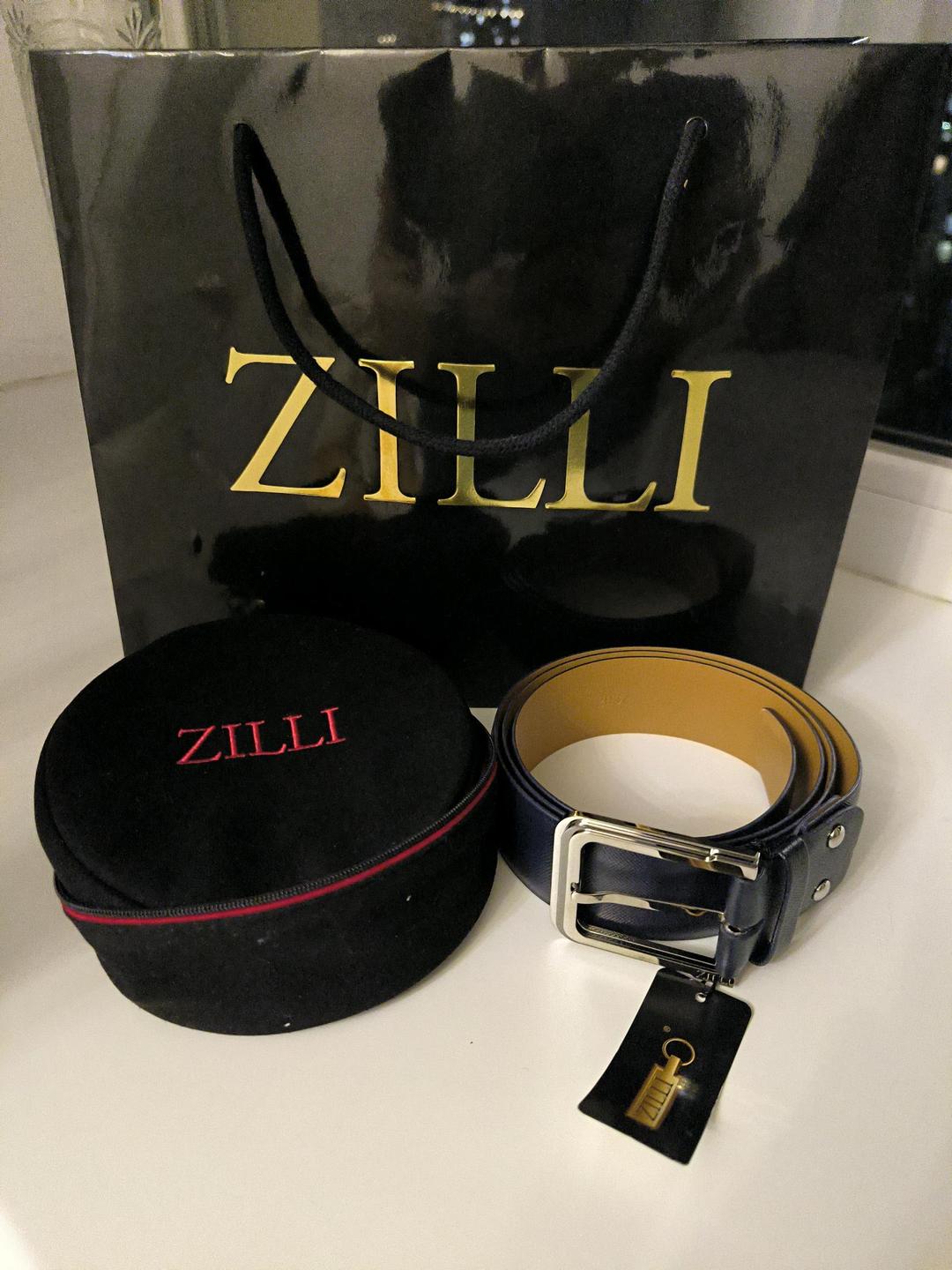 zilli Ремень кожаный мужской ZILLI — фото 2