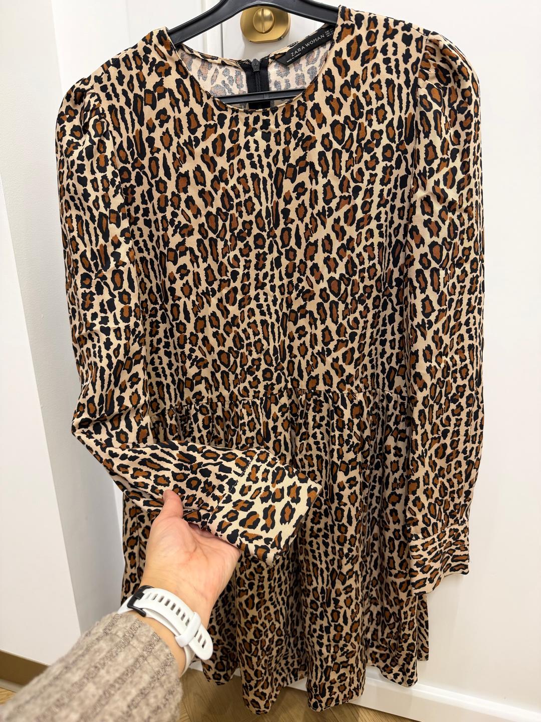 Zara Платье ZARA WOMAN леопардовое — фото 2