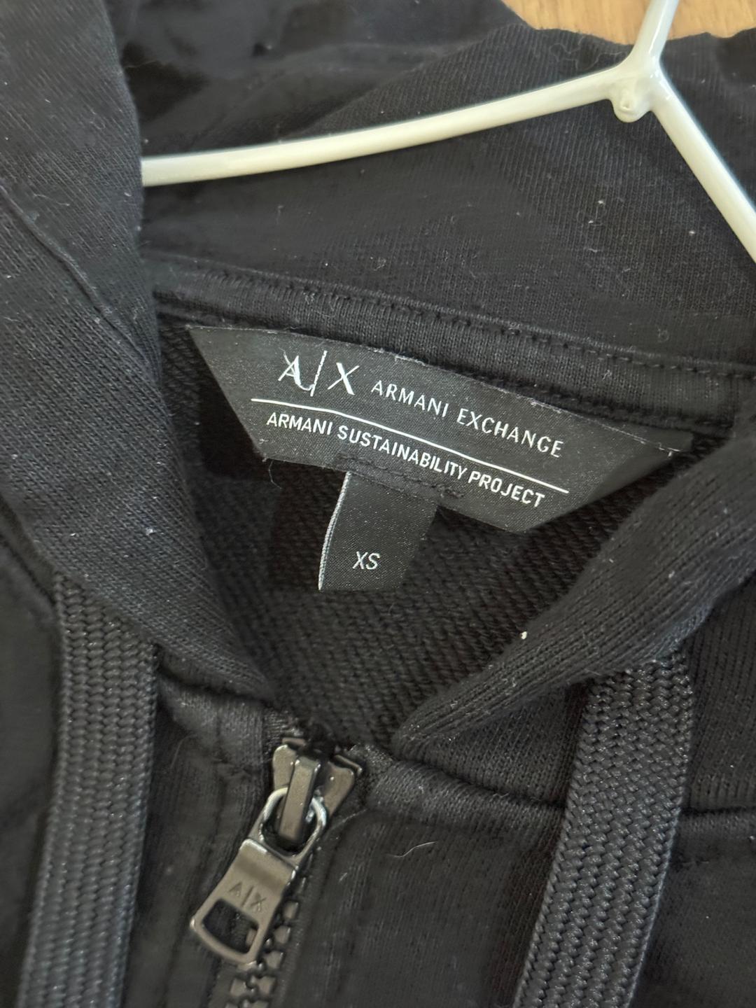 Armani Exchange Худи на молнии Armani Exchange — фото 2