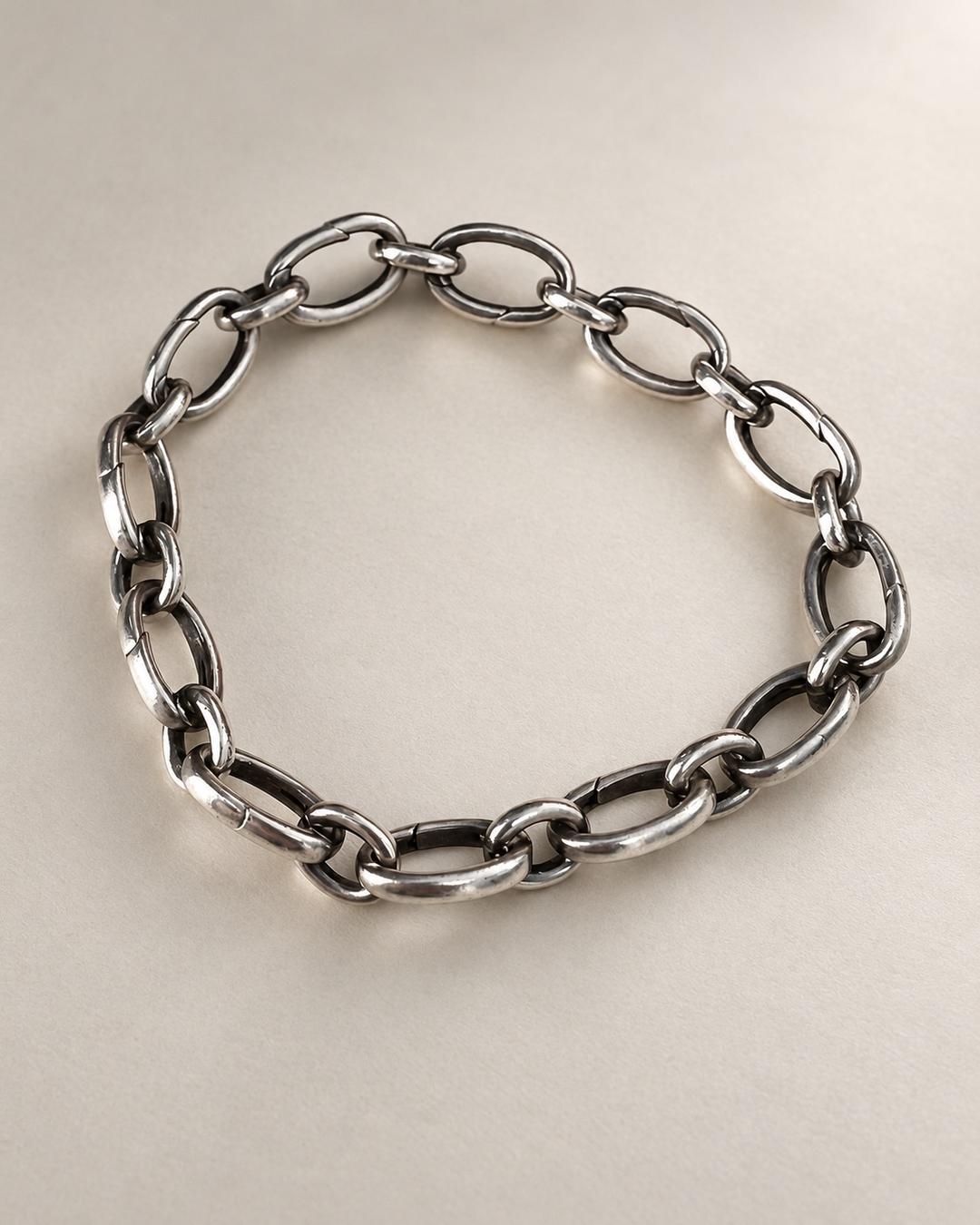Tiffany & Co. Tiffany & Co. Oval Clasping Link Bracelet — фото 2