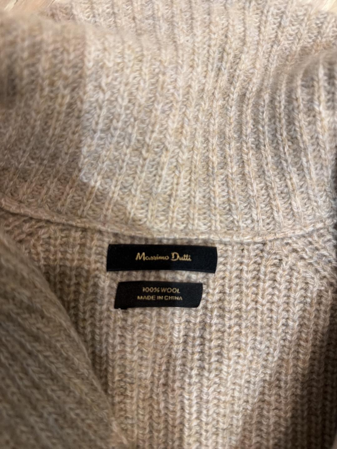 Massimo Dutti Свитер с воротником-шалью Massimo Dutton — фото 2