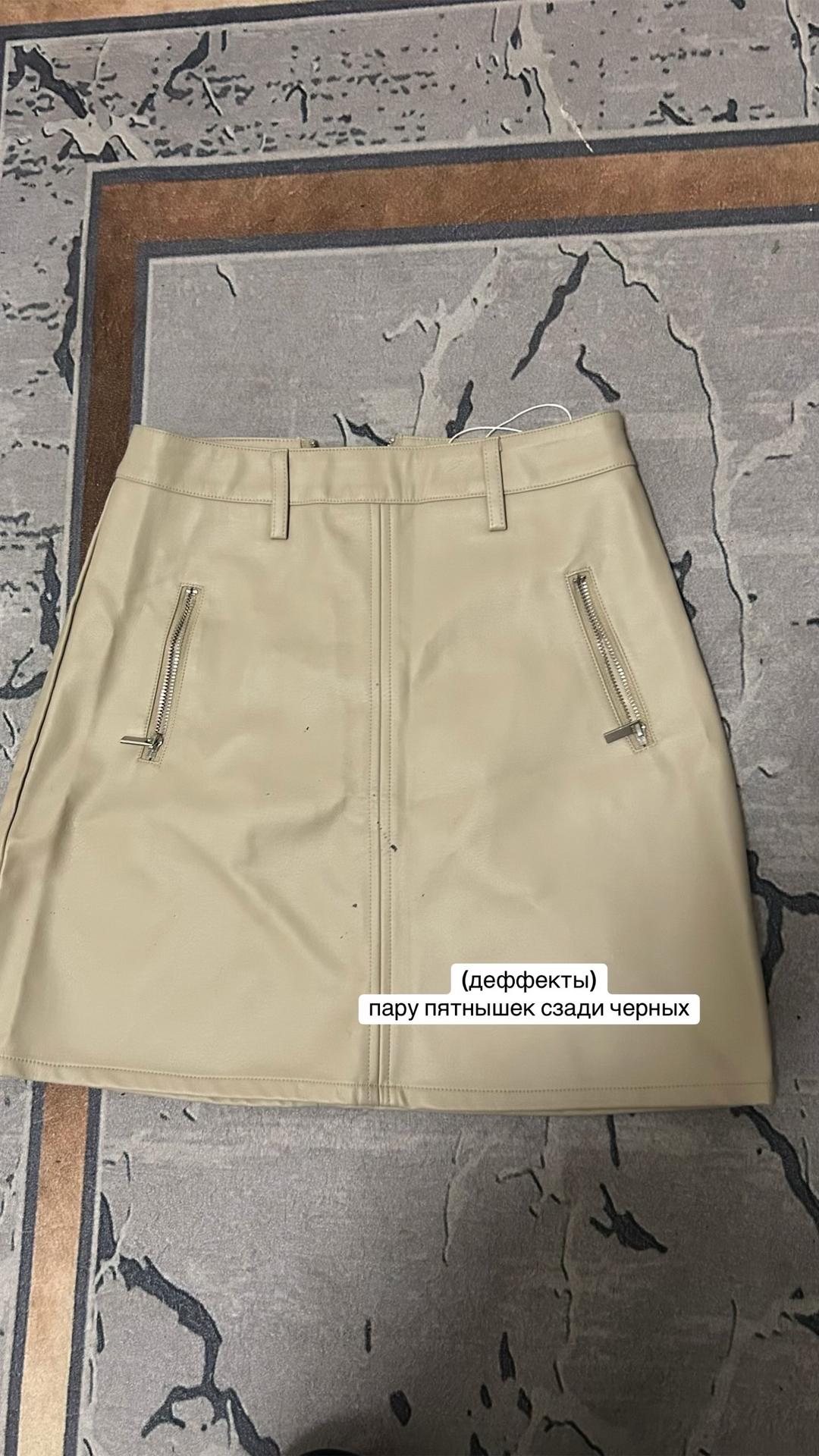 Юбка из экокожи — фото 2