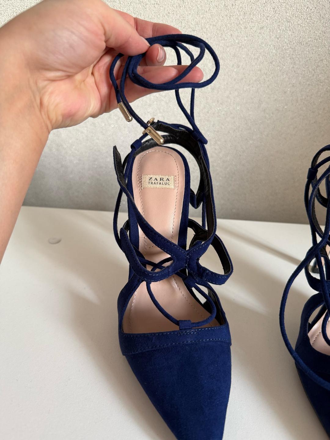 Zara Туфли Zara на шнуровке — фото 2