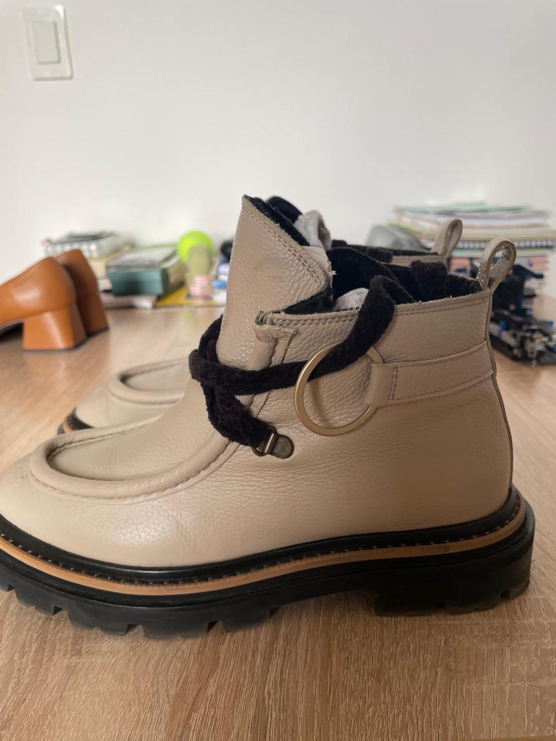 Tod's Женские кожаные ботинки — фото 2