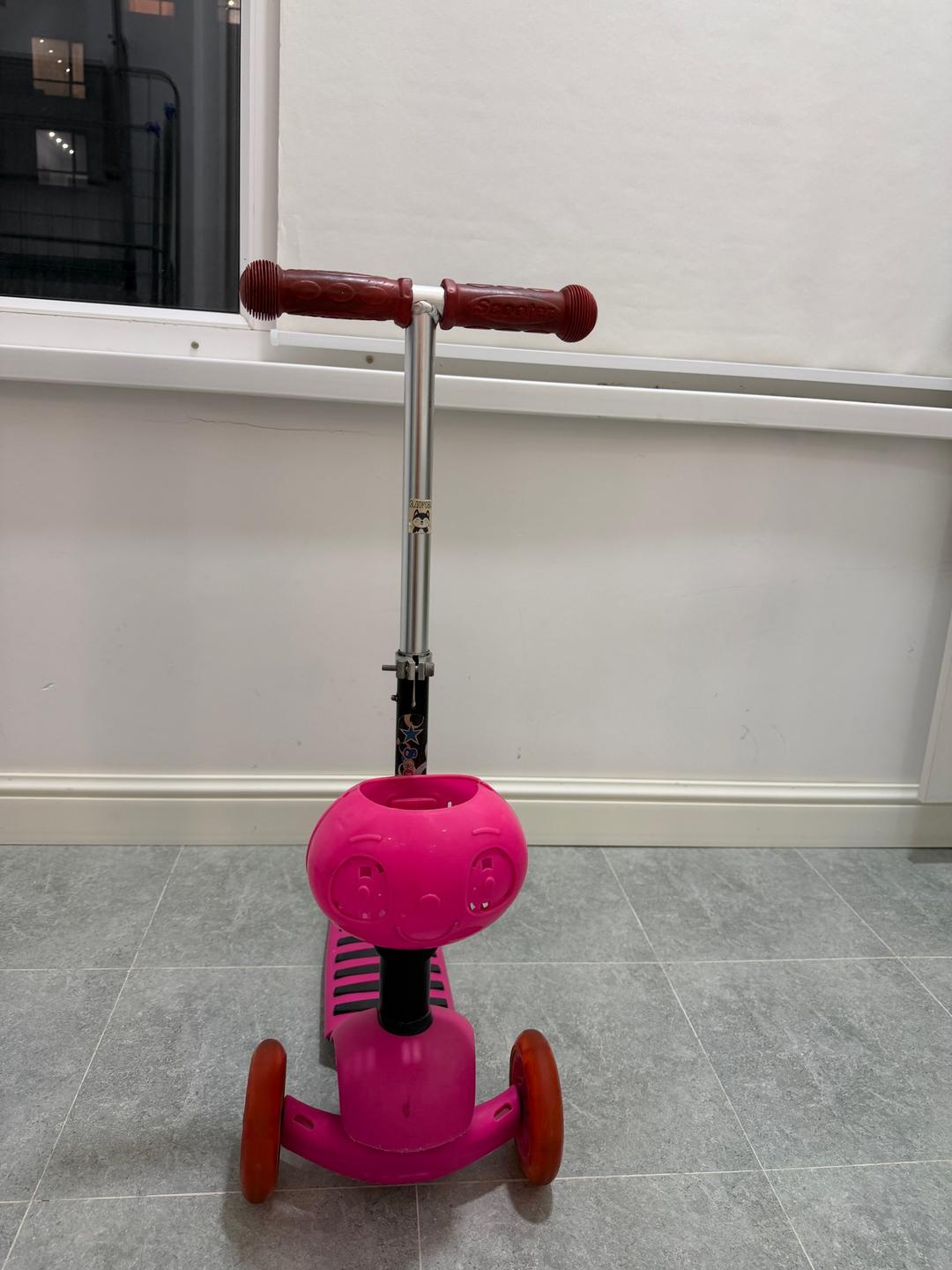 scooter Самокат детский розовый — фото 2