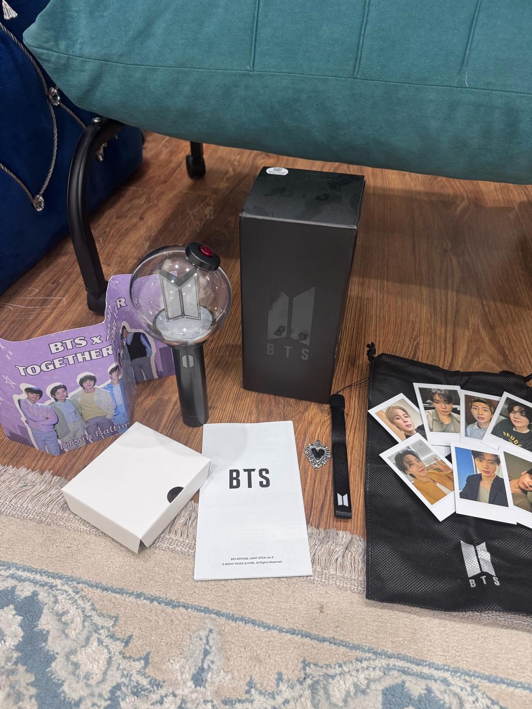 Bts BTS официальный лайтстик со сменными фотокарточками — фото 2