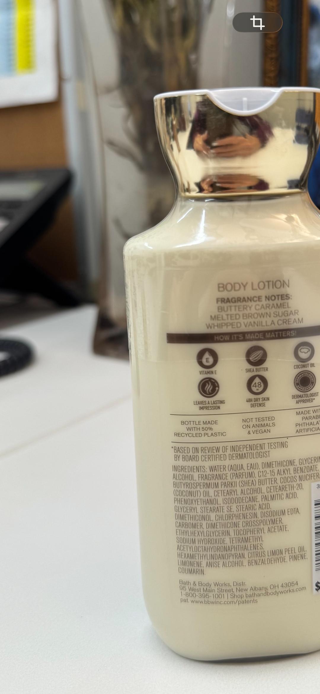Bath & Body Works Лосьон для тела Bath & Body Works Caramel Vanilla — фото 2