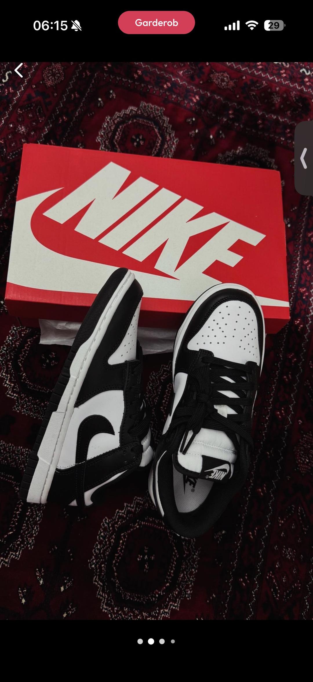 Nike Женские Кроссовки Nike Dunk Low, оригинал. Размер 37.5 — фото 2
