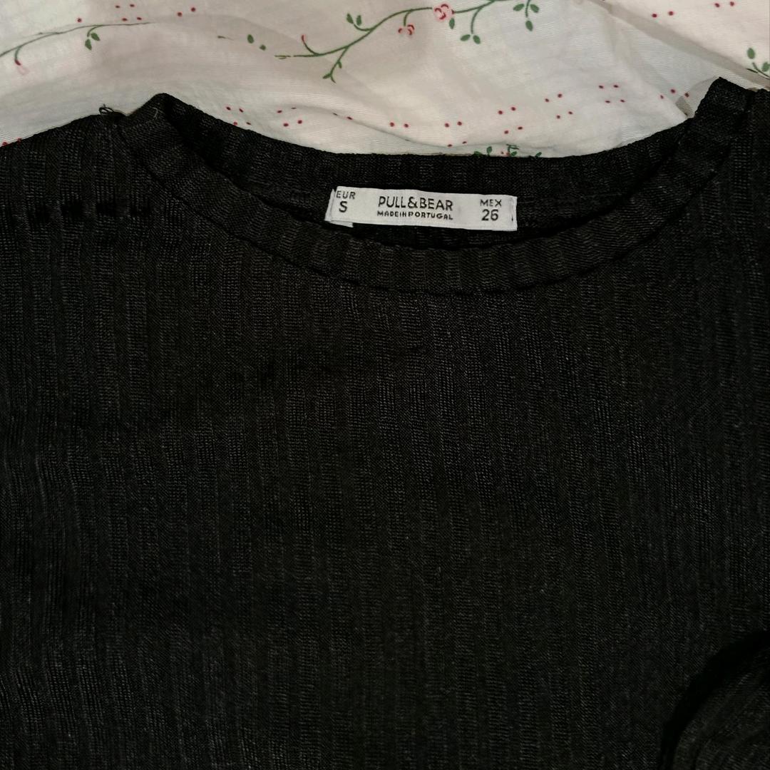 Pull & Bear Укороченный лонгслив Pull&Bear — фото 2