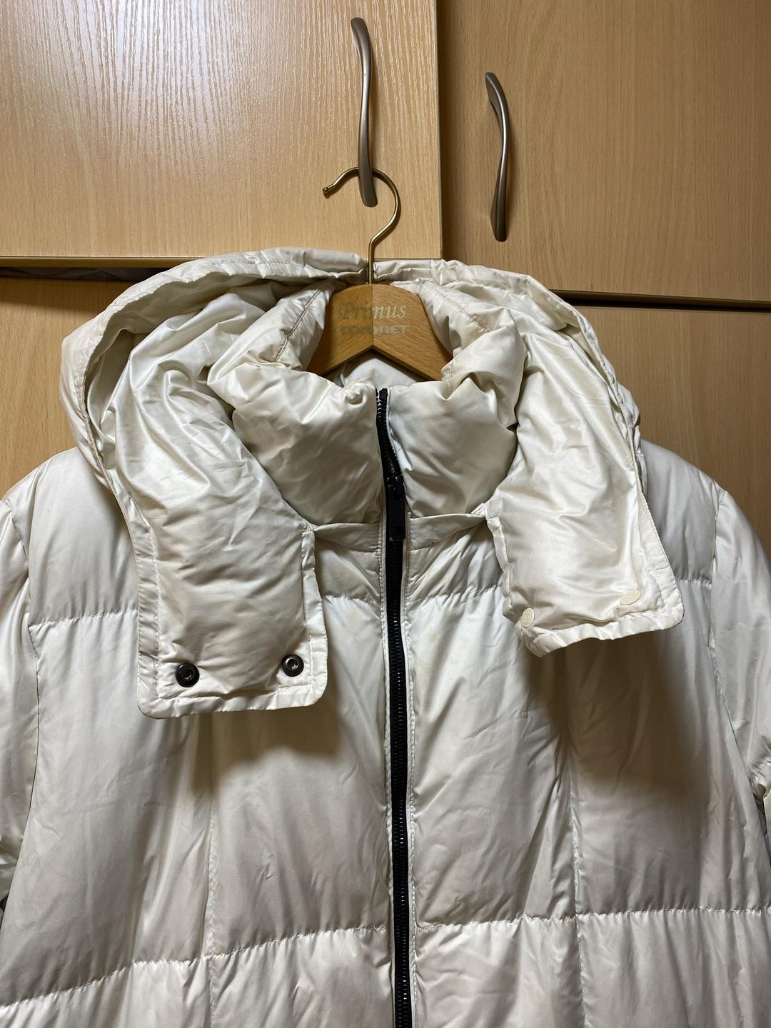 Massimo Dutti Пуховик белый — фото 2