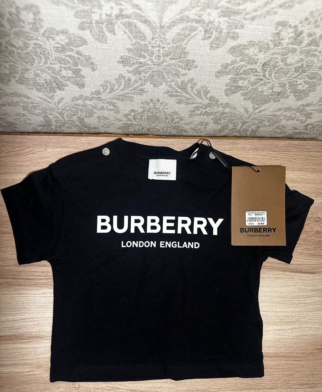 Burberry Burberry детская футболка — фото 2
