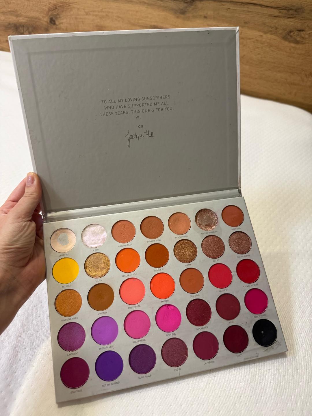 Morphe Палетка теней для век Morphe Jaclyn Hill Volume II — фото 2