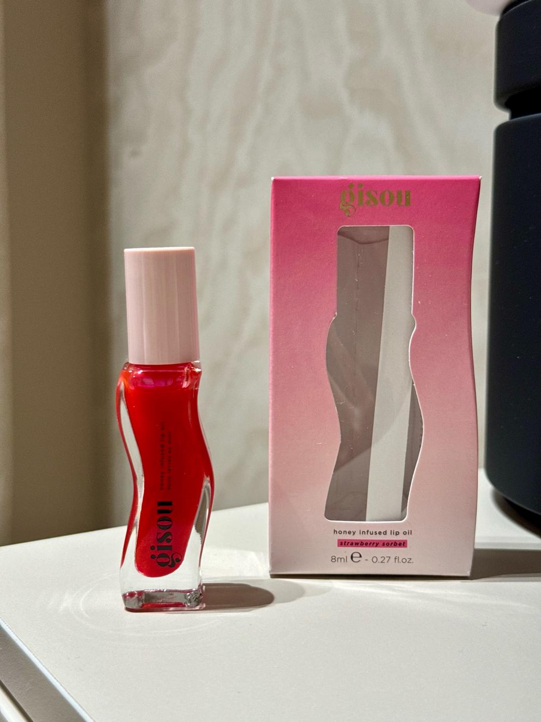Gisou Масло для губ Gisou Honey Infused Lip Oil Strawberry Sorbet — фото 2