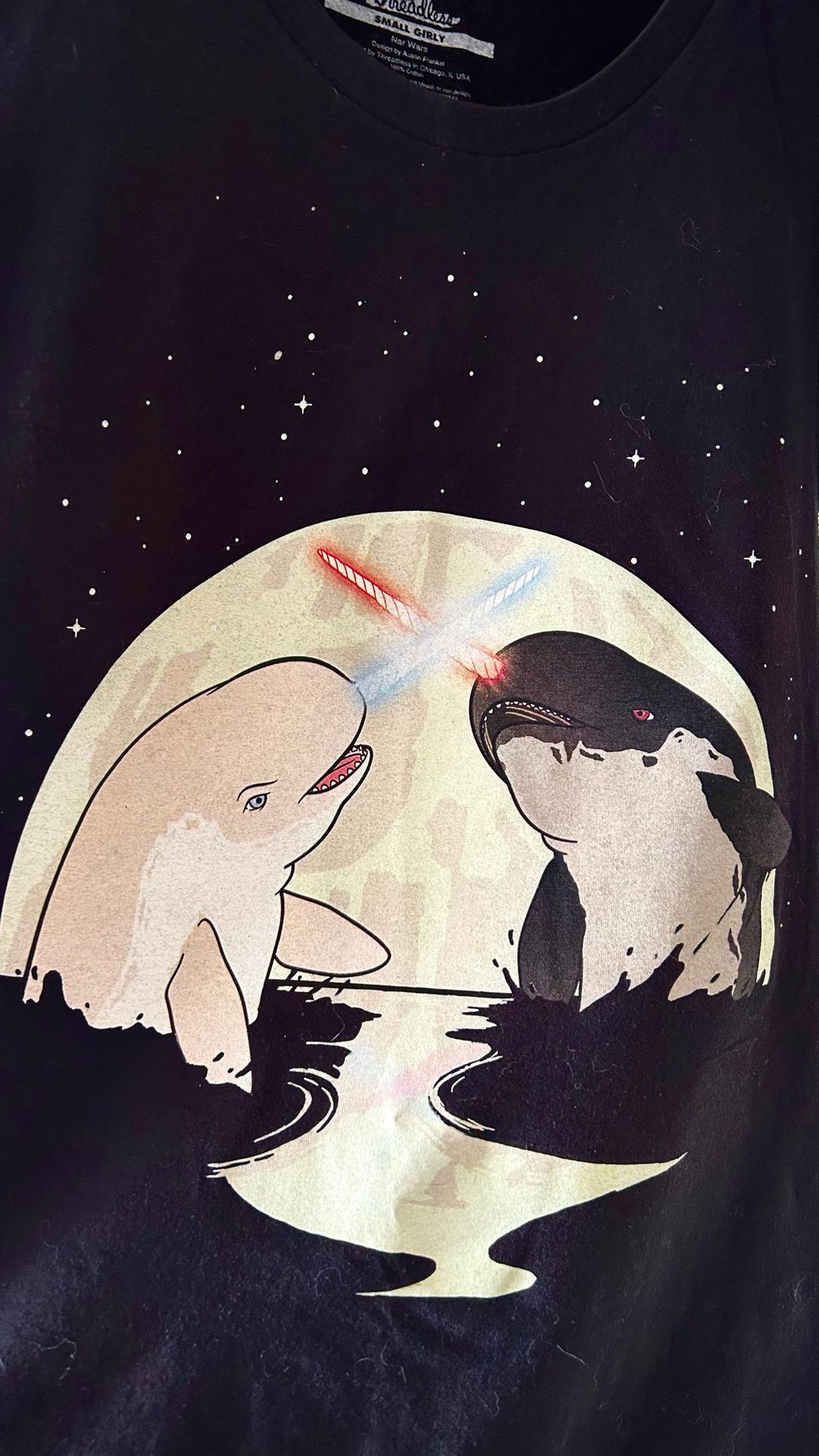 Threadless Винтажная футболка Threadless «Nar Wars» (2014 г.) — фото 2