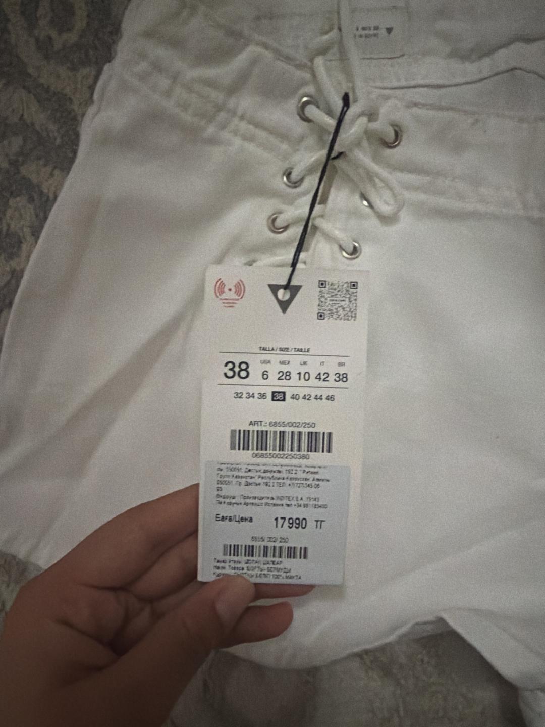 Zara Шорты Zara со шнуровкой — фото 2