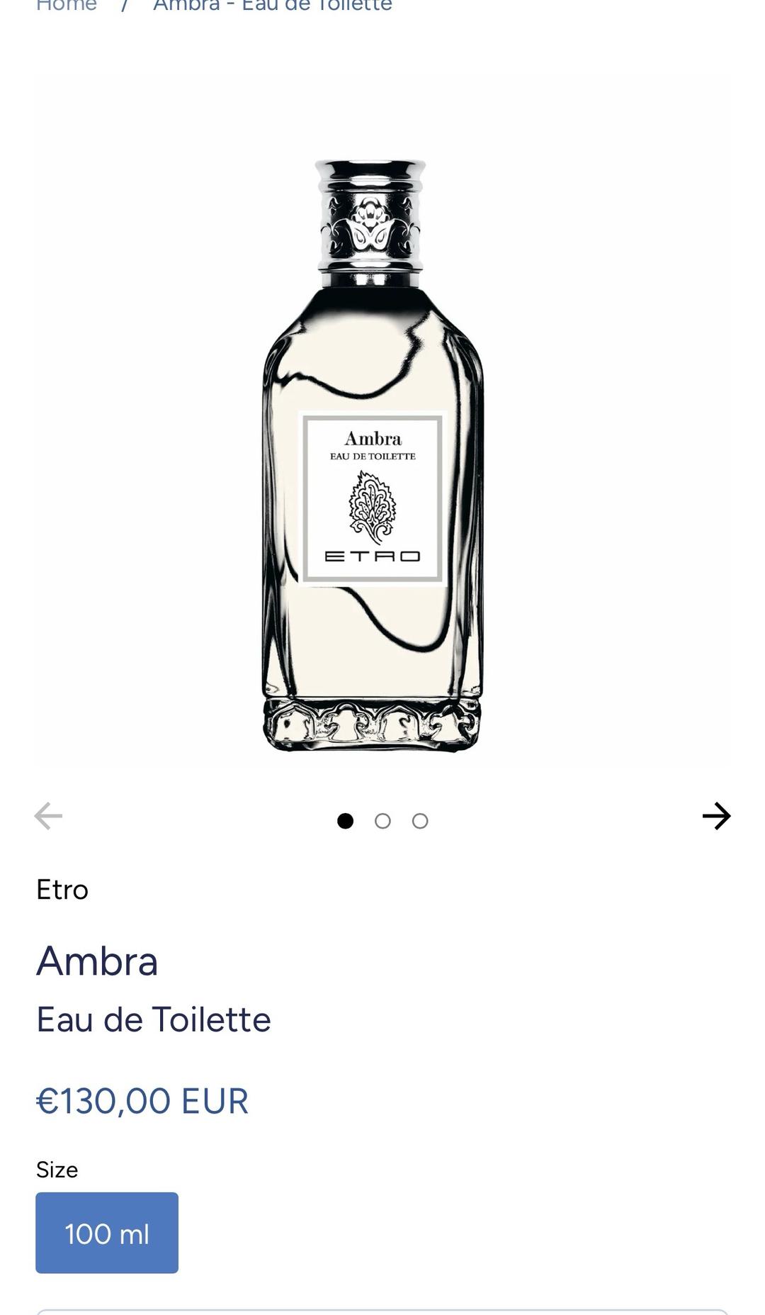 Etro Etro Ambra Eau de Toilette — фото 2