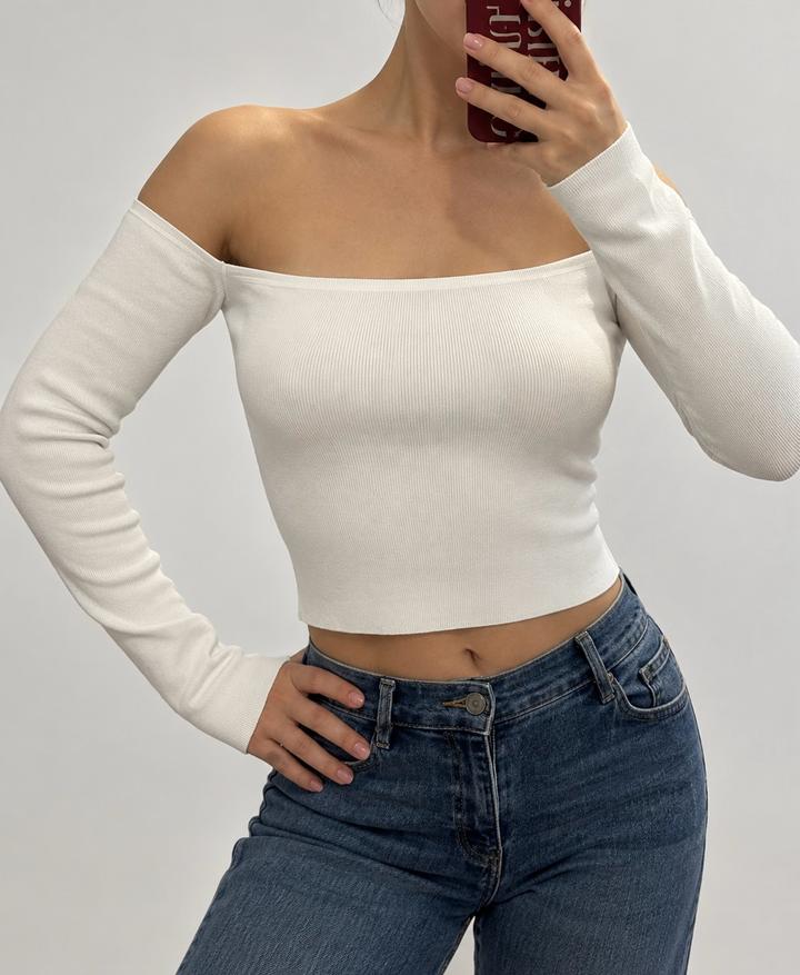 Topshop Кофта с открытыми плечами