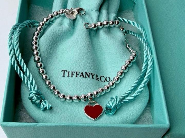 Браслет Tiffany & Co. Сердце с бриллиантом