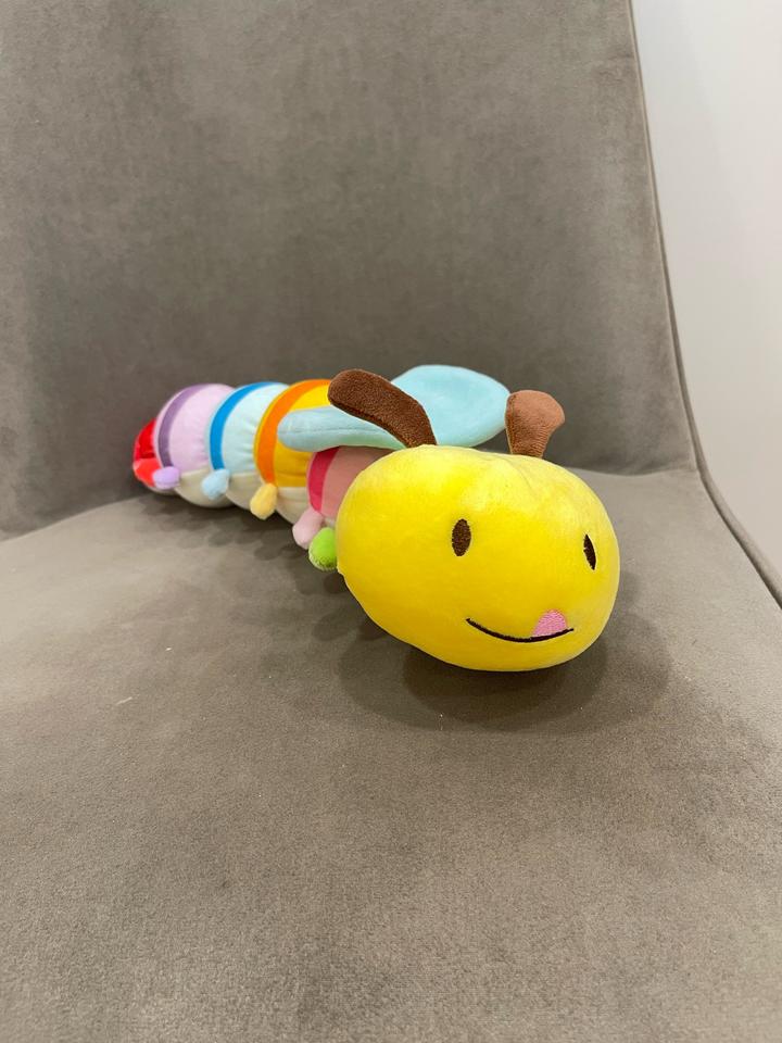 Мягкая игрушка гусеница