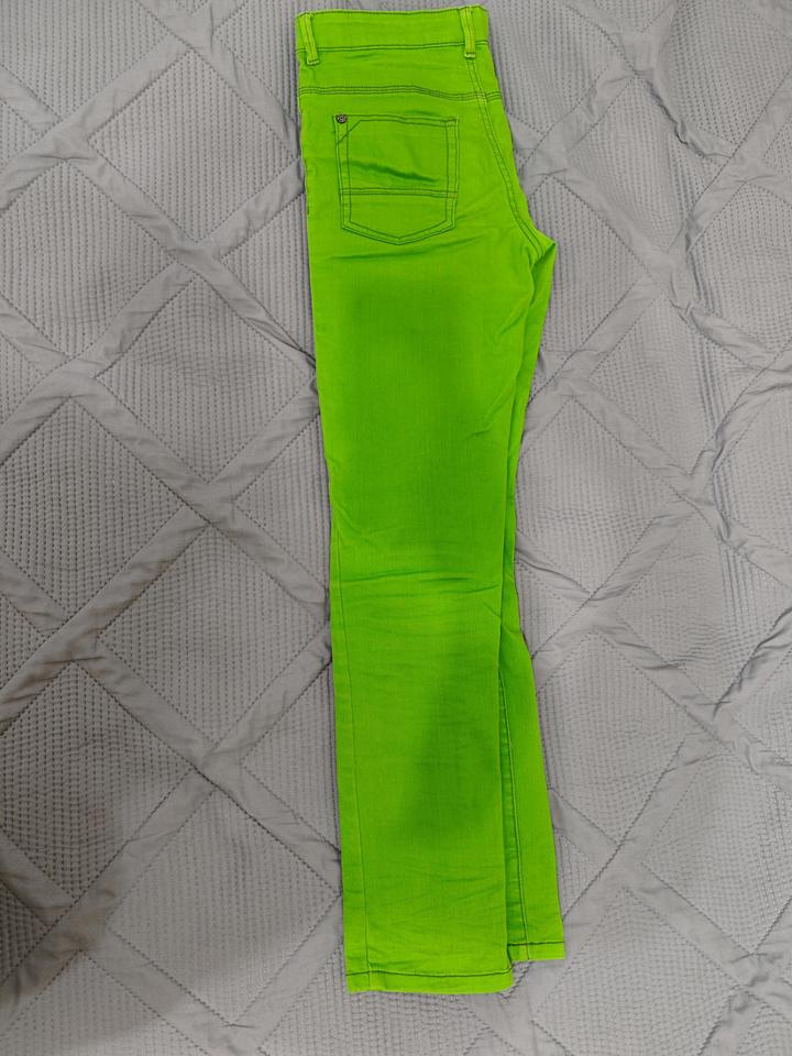 YIGGA Яркие зелёные джинсы