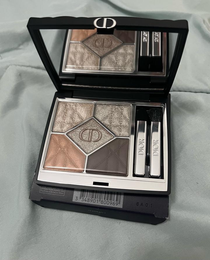 Палетка теней Dior лимит в оттенке 563 Brown Brocart, оригинал