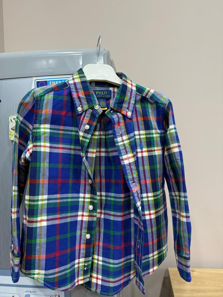 Рубашка в клетку Polo Ralph Lauren