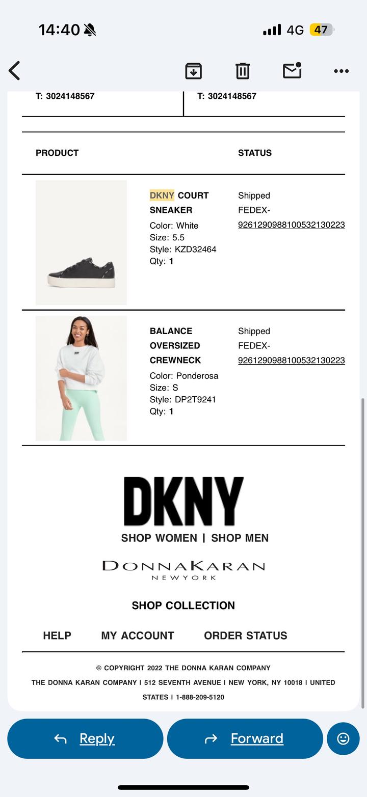 Свитшот DKNY